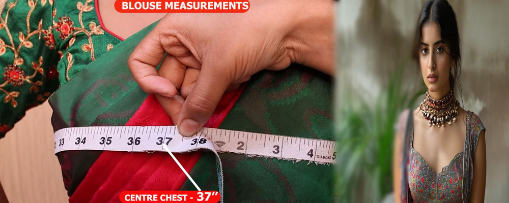 Tailoring bust measurement guide