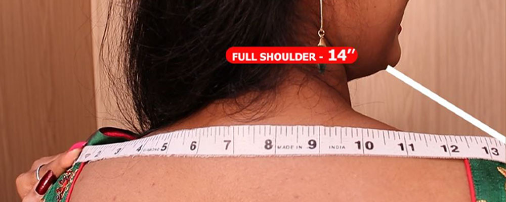 How to measure shoulder width for tailoring